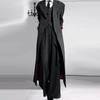 2026 Winter Neu Herren Einfarbiger Langer Mantel Amerikanischer Retro Mode Trendig High Street Lässig Locker Einfach Nische Herren Oberteil