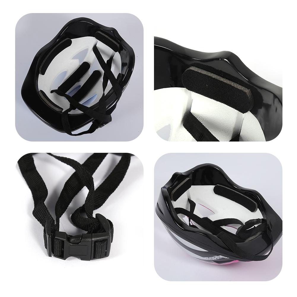 Kids Helmet with Sports Equipment Adjustable Safety Helmet Knee Elbow Pad Set Helmet/Knee Elbow Pads/Wrist Guards for Boys Girls