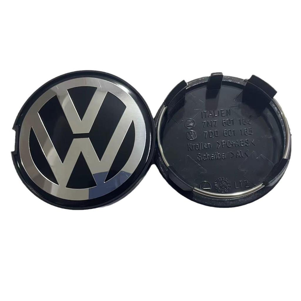 Volkswagen R GTI Radkappen-Emblem - Wolfsburg Mittelkappe für Magotan, Touran, Sagitar