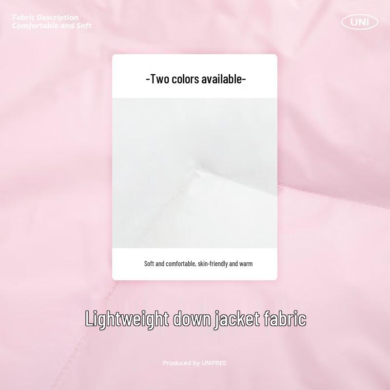 UNIFREE Puffy Hooded Short Down Jacket