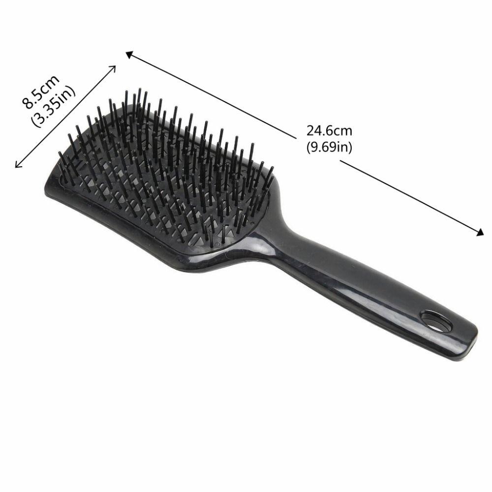 Anti-Tangle Paddle Detangling Brush Professional Ventilated Hairbrush  Curly Hair Styling