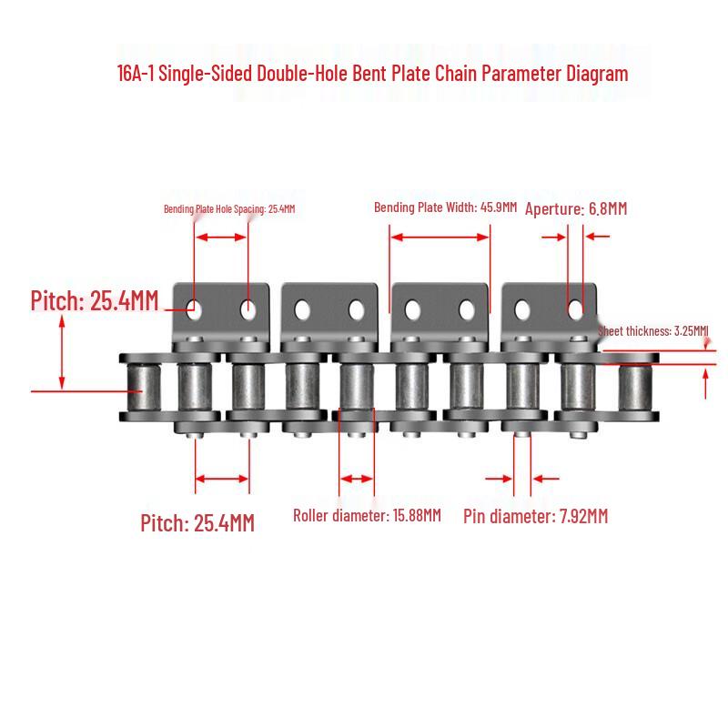 Tanqi Industrial Transmission Bent Plate Chain