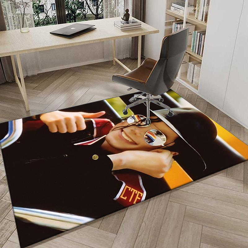 Michael muisc Carpet, Chair Rug,Rug for Office Bedroom living rooms, Doormat decor Fan Gift Christmas Gift