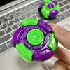 Fidget Spinner-Spielzeug, Taschenformat, bunter Kunststoff-Kreisel, sensorisches Spielzeug, Anti-Angst- und Stressabbau, Fingerspitzen-Spinner-Spielzeug, EDC-Zappelspielzeug