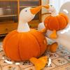 Up Pumpkin Dress Goose Animal Plush Toy Kids Birthday Gift Decorations Home