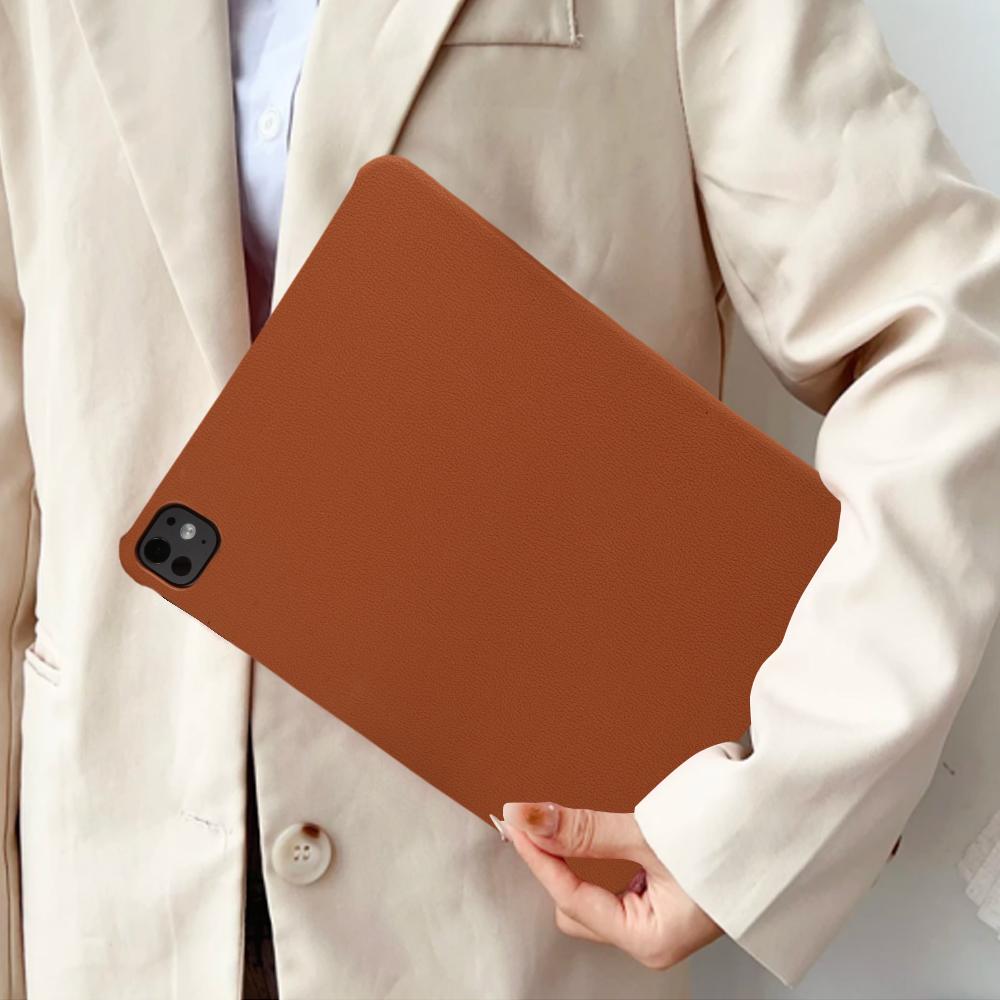 Pouzdro z PU kůže Edelweiss pro Apple iPad Pro 13 11 2024 Air 13 11 4 5 2025 Mini 7 6 Business Zadní kryty Ochranný obal