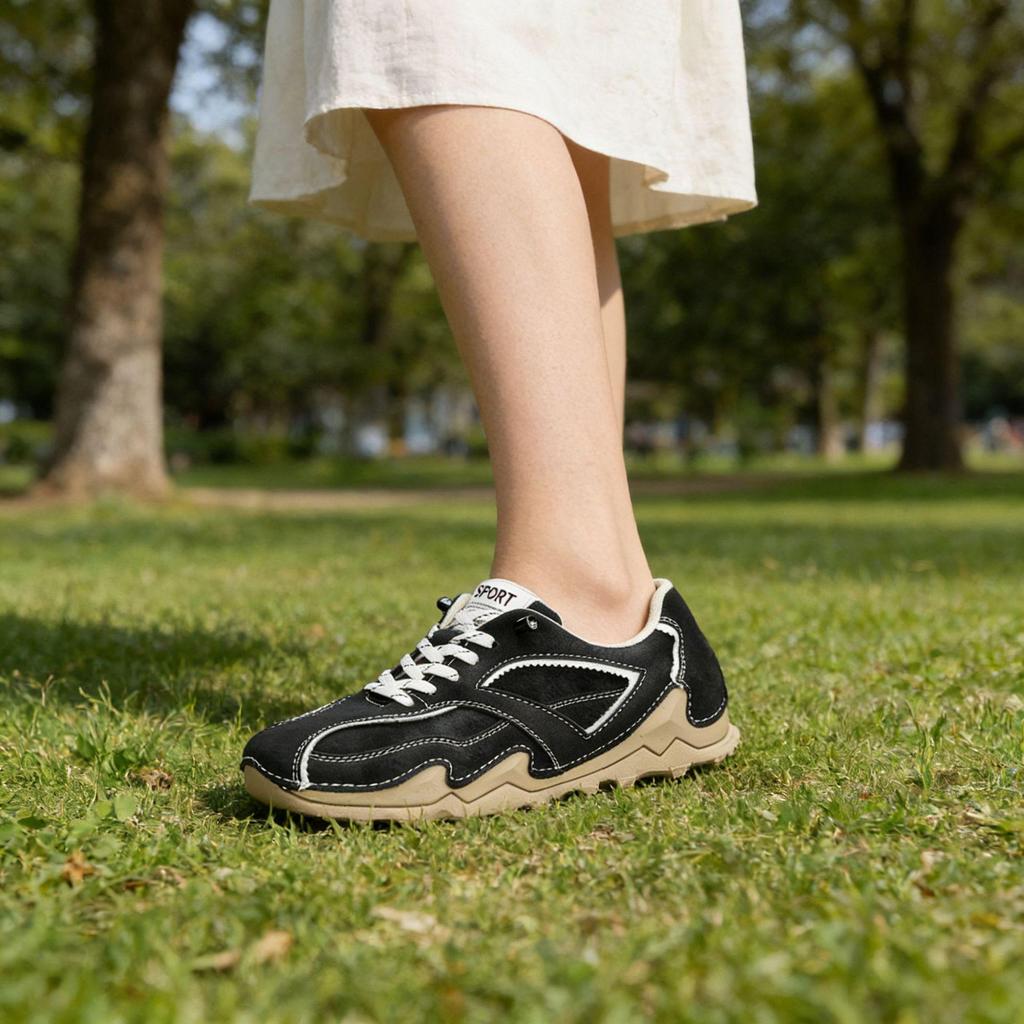 KuaJing Women's 2026 Spring Forrest Gump Versatile Casual Sports Shoes
