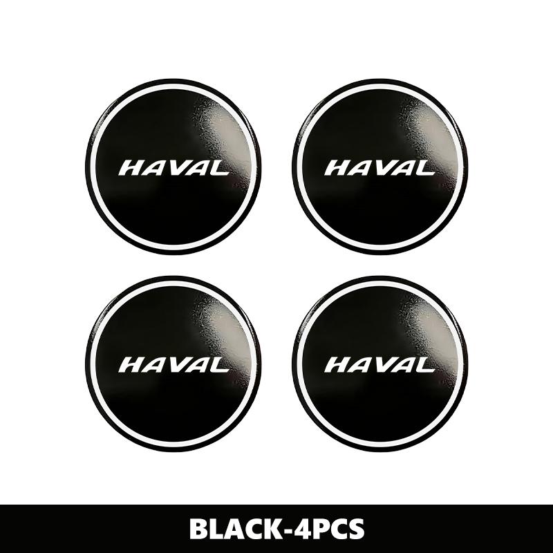 Aluminium Emblem Car Wheel Center Cover Sticker Hub Caps Decal For Haval H5 H7 H8 H9 M4 M6 F5 F9 F7X F7H H2S Jolion Great Wall