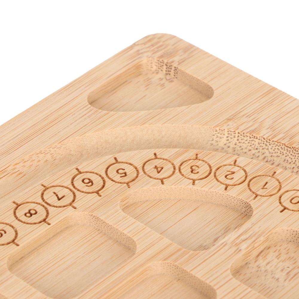 Position Markers Beading Tray Wood Bracelet Design Template Durable Bead Board  For Necklace Making