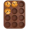 Muffin Mold - ORION - SILLINIE - Silicone - Non-stick - 12 Holes