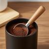 Stainless Steel Wood Handle Coffee Scoop 30ML Coffee Bean Spoon Coffee Measuring Spoon  Baking