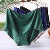 Satin-Höschen in Übergröße mit hohem Bund für Damen 40-100 kg