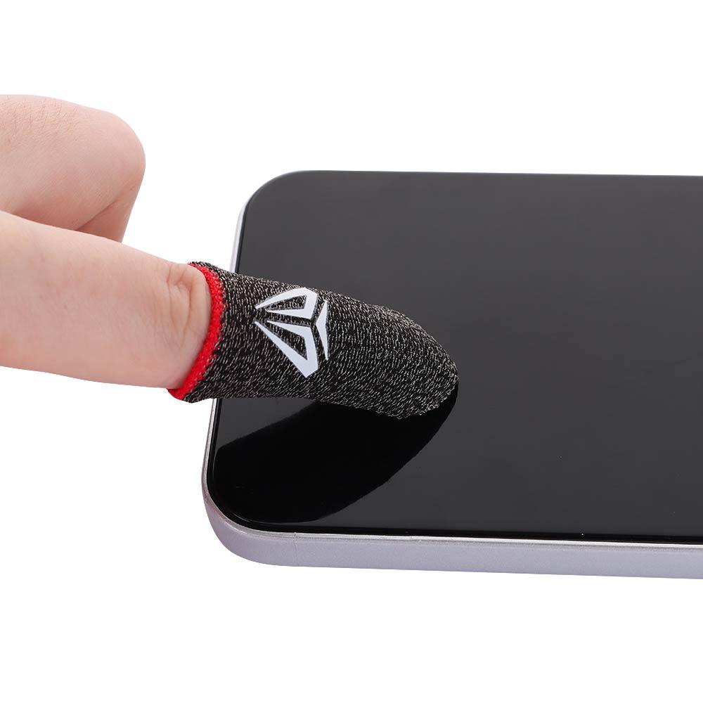 1 Pair Boy Gift Breathable Sweatproof Finger Cots Game Fingertip Gloves Touch Screen Anti-slip