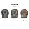 1PC Autumn Winter Men and Women's PU Leather Baseball Cap Waterproof Windproof Hat Stamping Logo Outdoor Sports Gorras Baseball Casquette