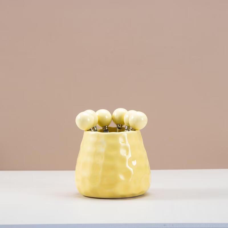 

Kids Fruit Fork Set with Storage Jar