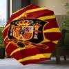 Spain Football Crest Umbrella Folding umbrella, automatic umbrella 8-Frame for Travel, camping Use Gift for Halloween Christmas