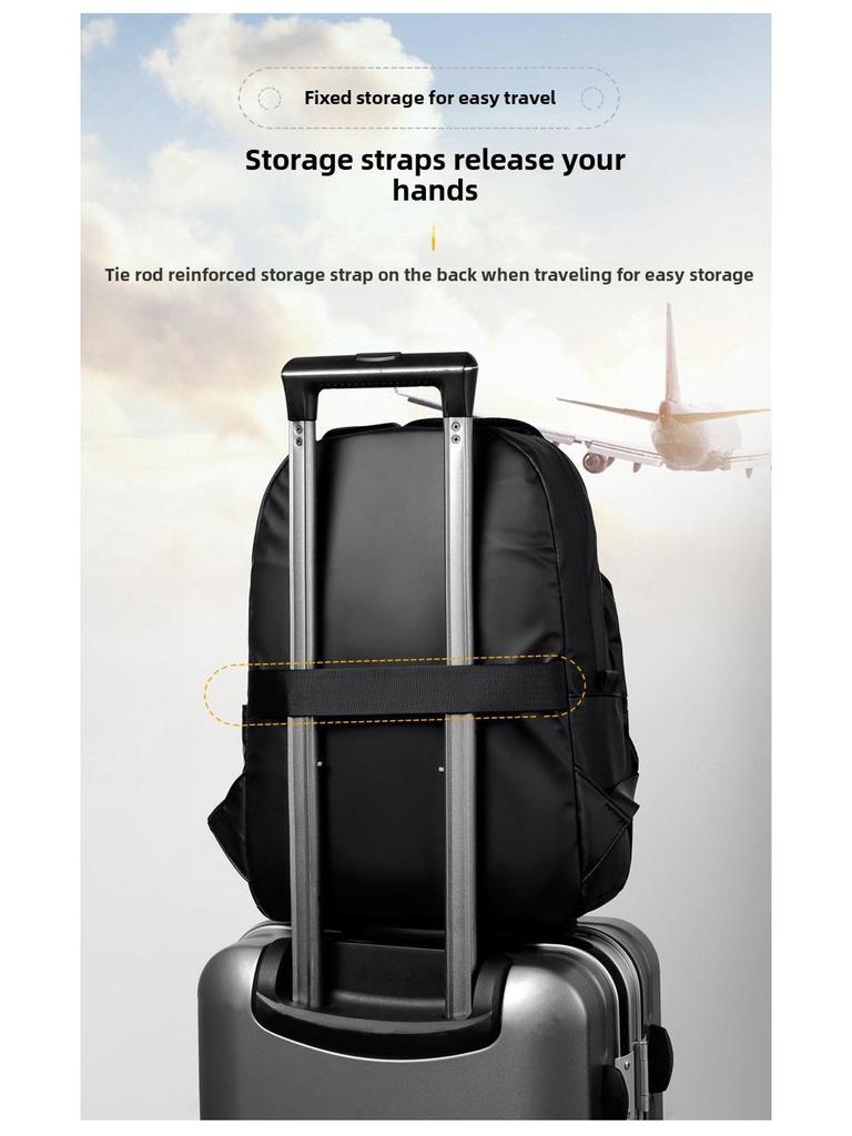 Custom Trendy Lightweight Backpack - Fashionable Leisure Laptop Bag