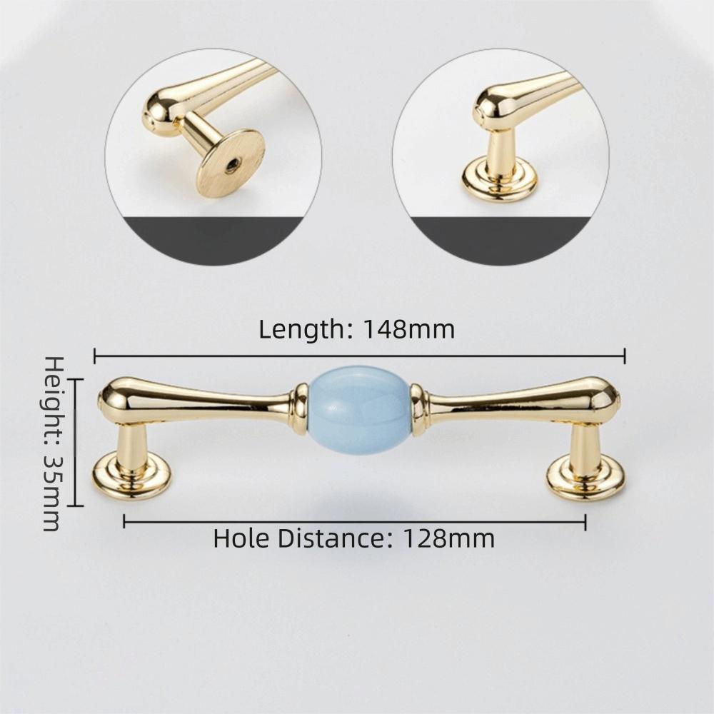 Colorful Cabinet Handles Modern Door Handles Fashion Furniture Pulls  Dressing Table