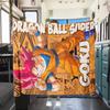 1PC Son Goku  Print Flannel Blanket, High Quality All Seasons, Home Decor, Warmth and Comfort, Perfect for Christmas Gifts
