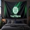 Personalisierte Wandbehänge Celtic FC Muster Kunst Hintergrundtuch