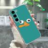 Cartoon P-Perry The Platypus Phone Case For Samsung Galaxy A91,80,73,72 ,71,53,52,32 ,31,22,21s,20,Transparent Case