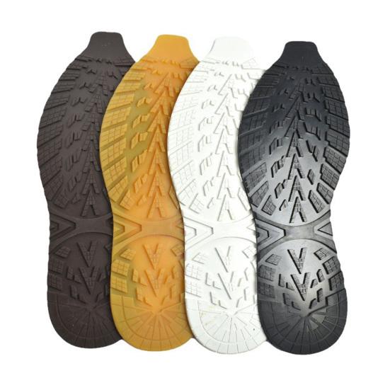 Full Sole Replacement Rubber Shoe Sole Replacement Shoe Bottom Non-Slip Elastic Sole for Sneakers Boots Repair