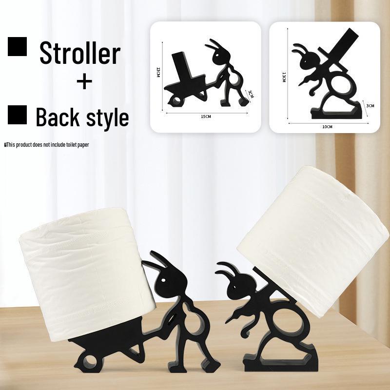 3D Ameisen Papierrollenhalter: Badezimmer-Ornament