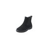 [Pansy] 4810 Water-resistant Shoes Boots for Women, Side Gore, 3E Width, 24.5cm, Suede Black