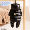 Warm Hooded Dog Winter Coat With Leash Ring 4-Leg Design Small Breeds Like Poodle Schnauzer