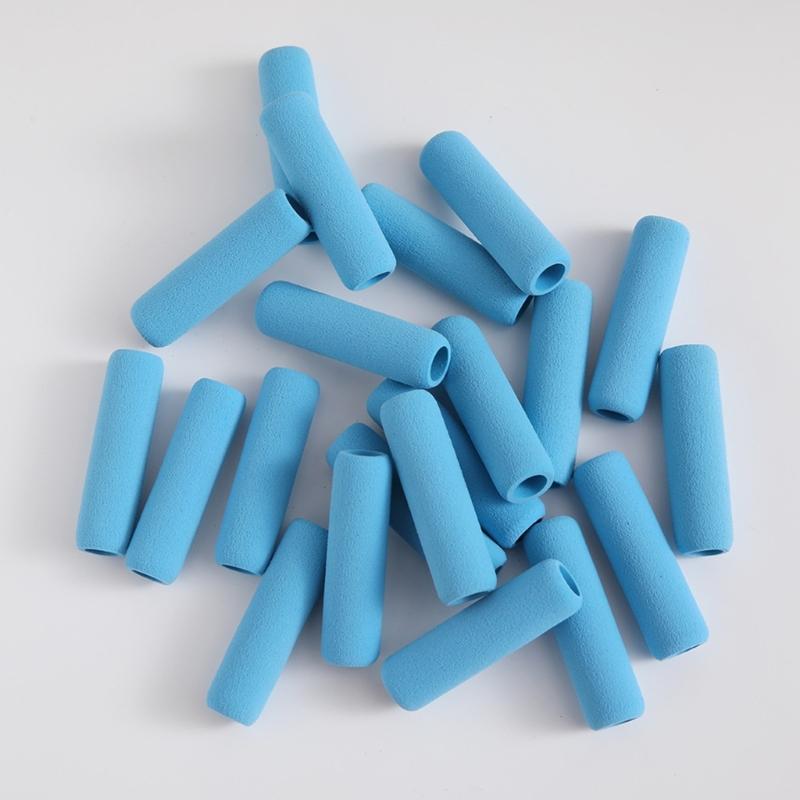 10Pcs Ergonomic Sponge Pen Grip Writing Aid Grip Foam Pencil Holder Grip for Righties Lefties Children Preschooler