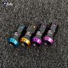 Racing Wheel Lug Nuts Racing Composite Lock Lug Nuts with Security Key M12x1.5/1.25