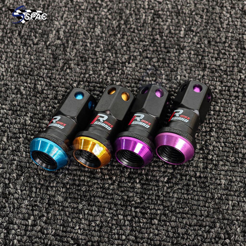 Racing Wheel Lug Nuts Racing Composite Lock Lug Nuts with Security Key M12x1.5/1.25