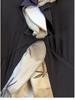 Chinese Style Plus Size Ruffle Dress for Spring & Autumn - 130-320 Jin, Women's Fake Two-Piece Long Dress (2026)