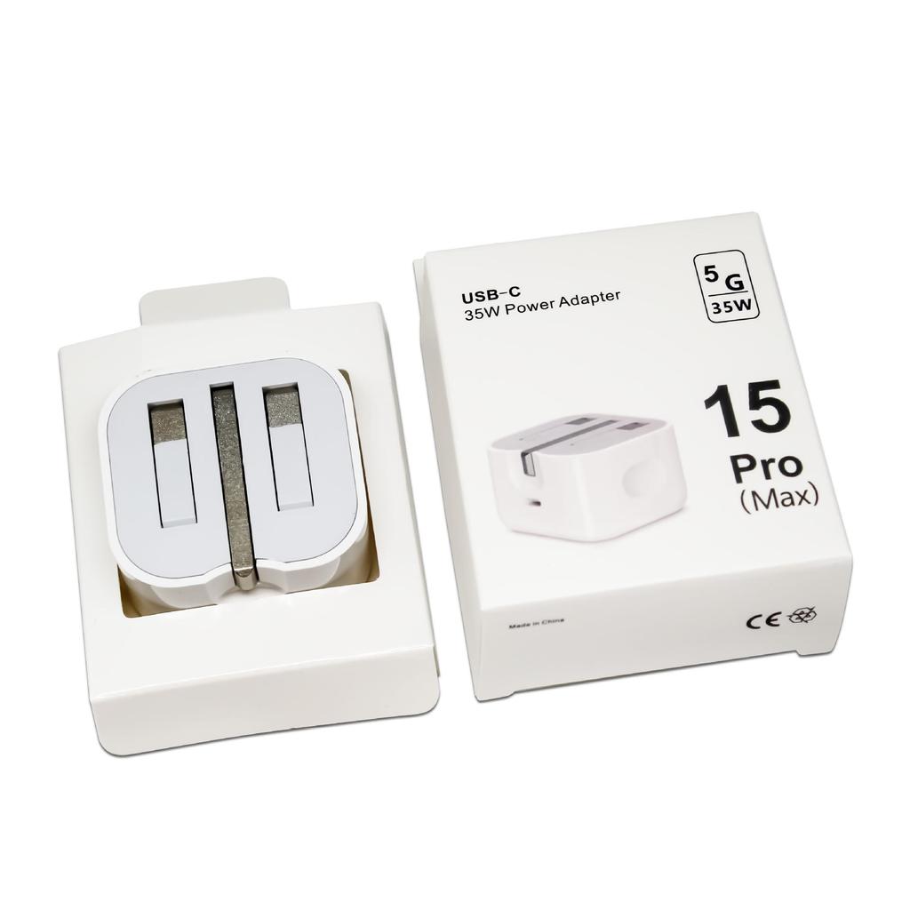 UK PD20W Three-Pin Folding Fast Charger for iPhone 11-15 Pro