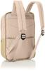 Square Backpack A4 Lightweight Water Repellent Mirror GTM0431 Light Beige [Anello Grande]
