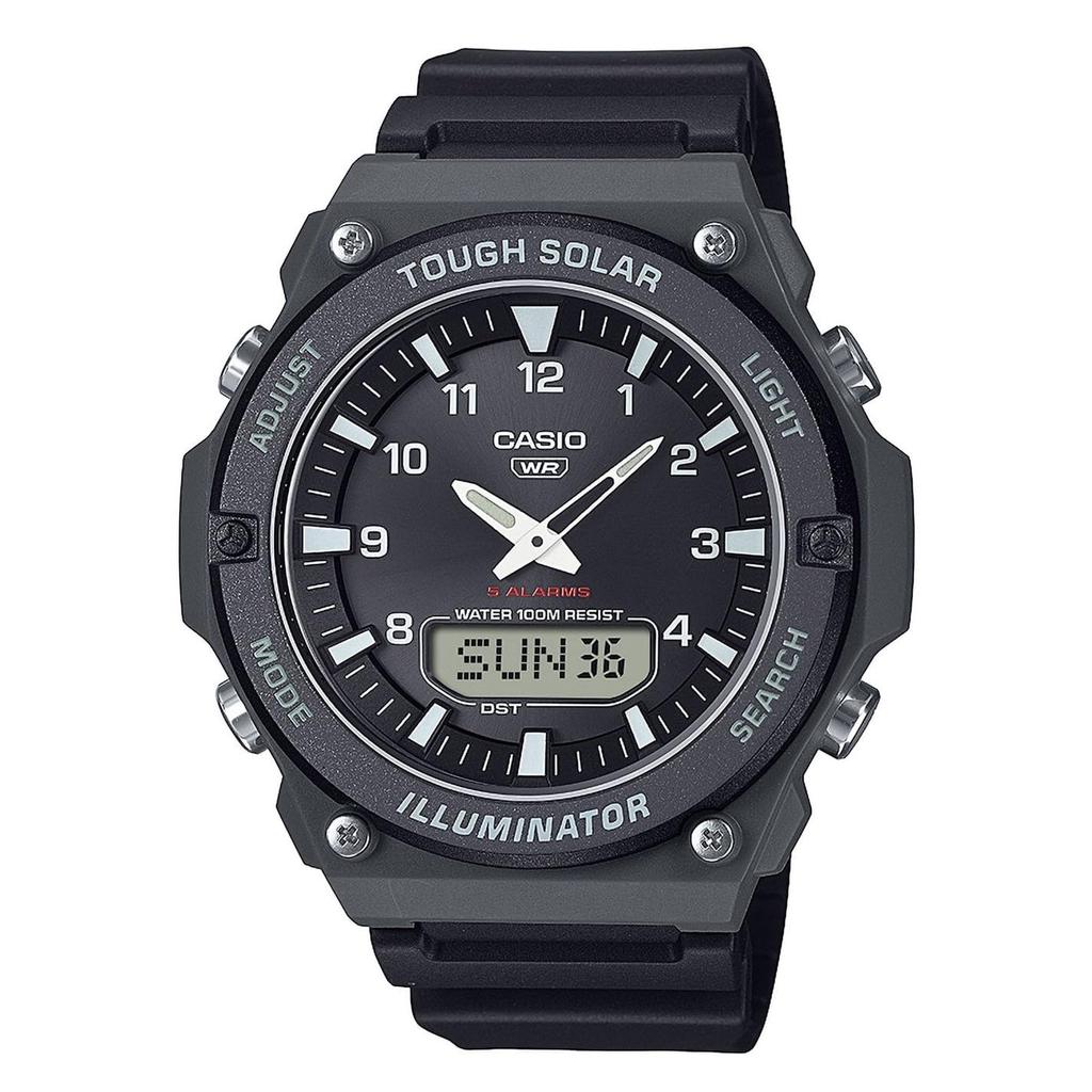 Casio Analog Digital Quartz Watch with Plastic Strap Men's AQ-S820W-1AVEF