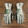 14th Century Hourglass Gauntlets Medieval Steel Hand Armor for LARP SCA Gift 30.48 Cm