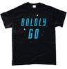 Boldly Go T Shirt and Kids Tshirt Unisex Style 100% Cotton