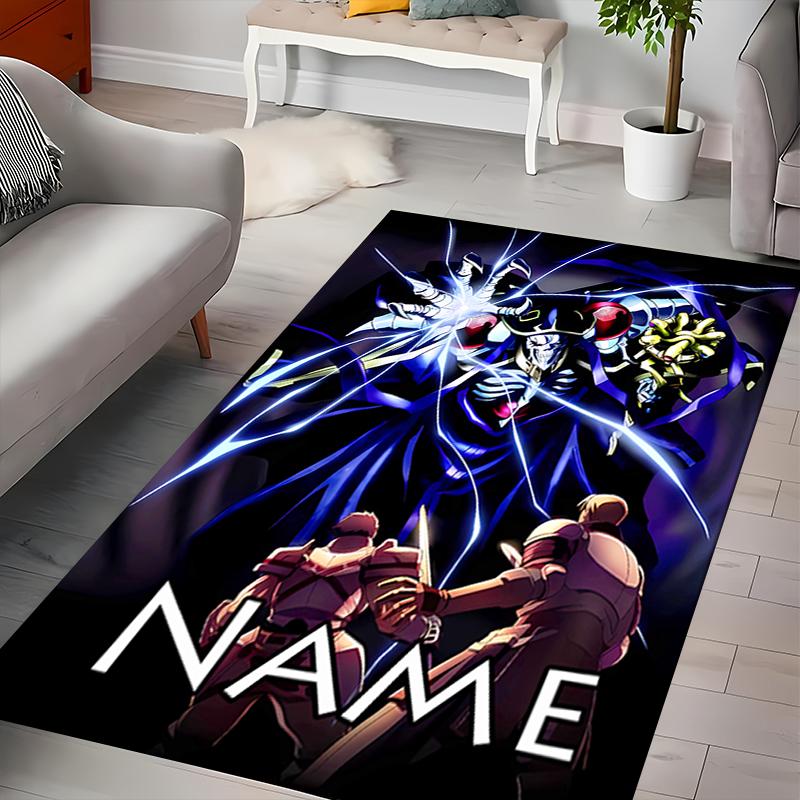 Custom personalization Overlord Area Rug - Perfect For Kitchen, Bathroom,Laundry Room Decor Large Size Available,Gift All Seasons