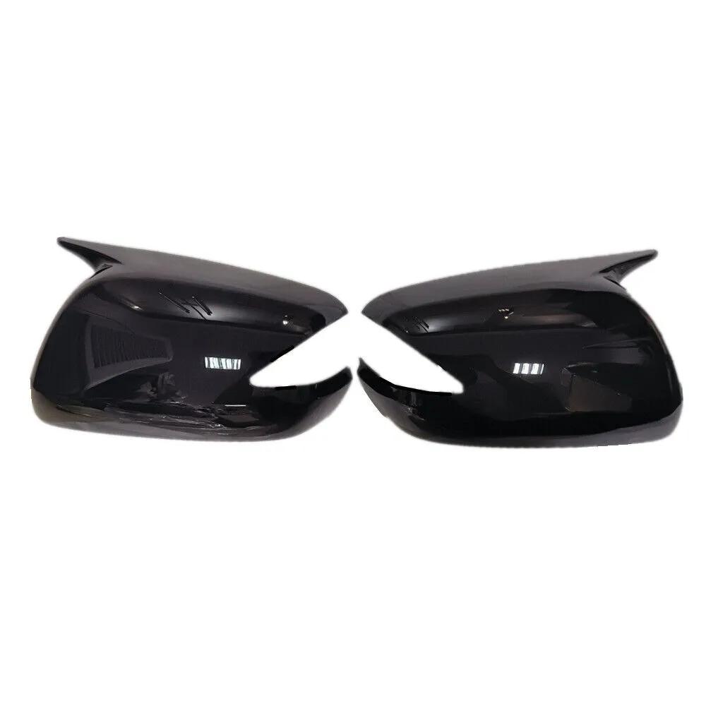 

For Honda Fit Jazz 2009-2013 Car Sticker Rearview Side Mirror Cover Wing Cap Exterior Door Rear View Case Trim Carbon Fiber Look