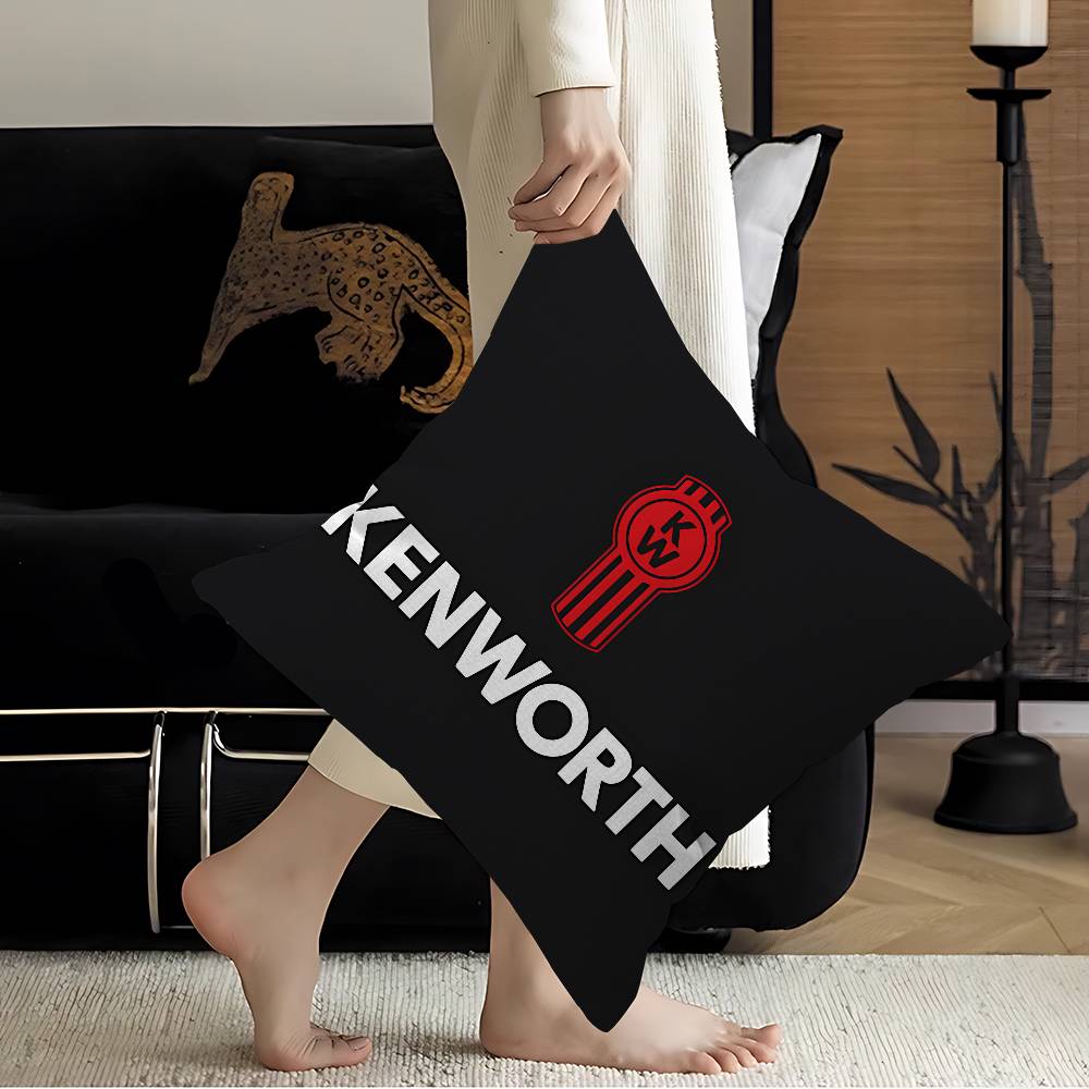 Federe Logo Kenworth Biancheria per la Casa Copricuscino Decorativo Matrimonio Federa Super Morbida