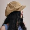 Vintage Japanese Beret Hat For Women Spring Summer Cotton Hemp Oversize Octagonal Hats Female Girl Soft Brim Newsboy Caps