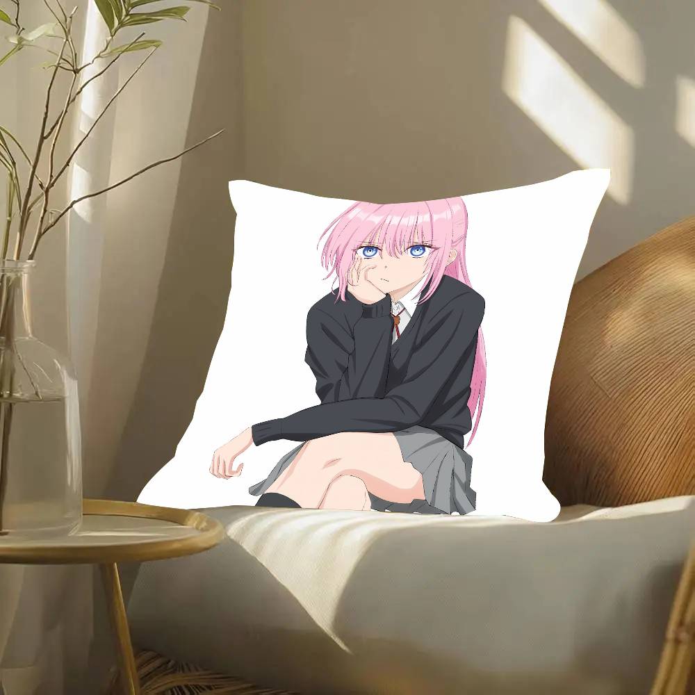 Shikimori's Not Just A Cutie Anime Pillow Case Fashion Square Pillowcase Bedroom Sofa Room Ins Decoration Leisure