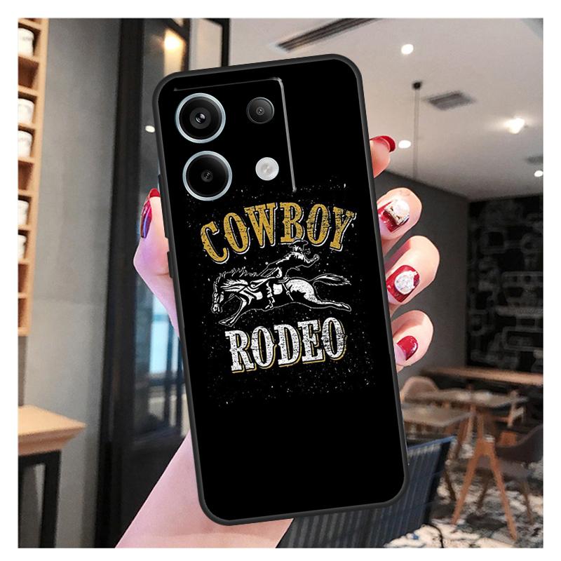 Extreme Sport Rodeo Cowboy Lasso Case For Xiaomi Redmi Note 11 9 10 12 13 Pro Plus 12S 11S 10S 9S Redmi 12 10C 12C 13C Cover