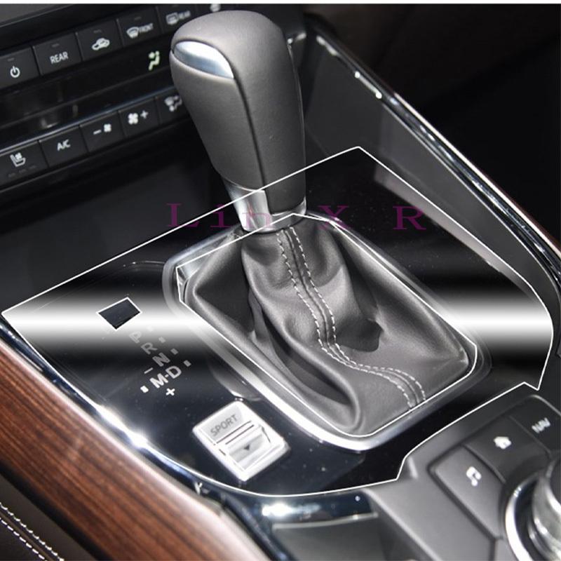 TPU Car Interior Protective Film Anti-Scratch Repair Sticker For Mazda CX9 2016- Navigation Center Console Gear Panel Scree