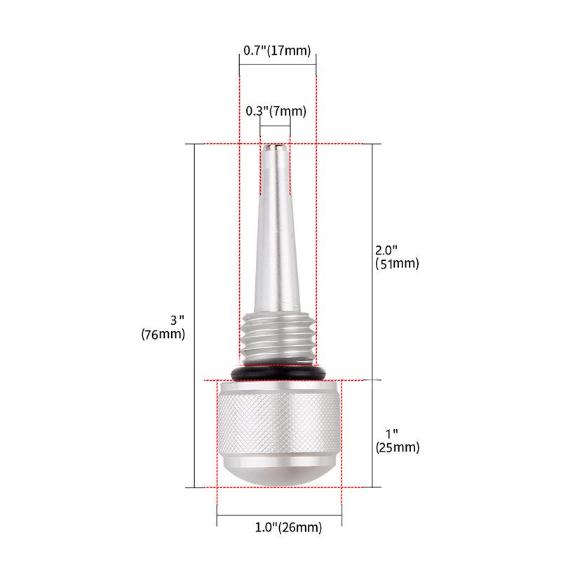 Enhanced Magnetic Oil Dipstick for Yamaha WEN Motorcycles