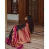 New Launch - Soft Lychee Silk Saree with Rich Pallu and All Over Jacquard Work