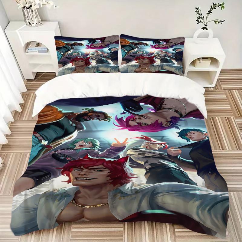 Street Style Selfie Bedding Sets For All Sizes New 3D Printed Bed Cover Comforter Duvet Cover Pillowcase Bedroom Decoration