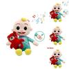 Cocomelon Jj Plush Doll With Musical Features And Durable Soft Fabric For Educational Play