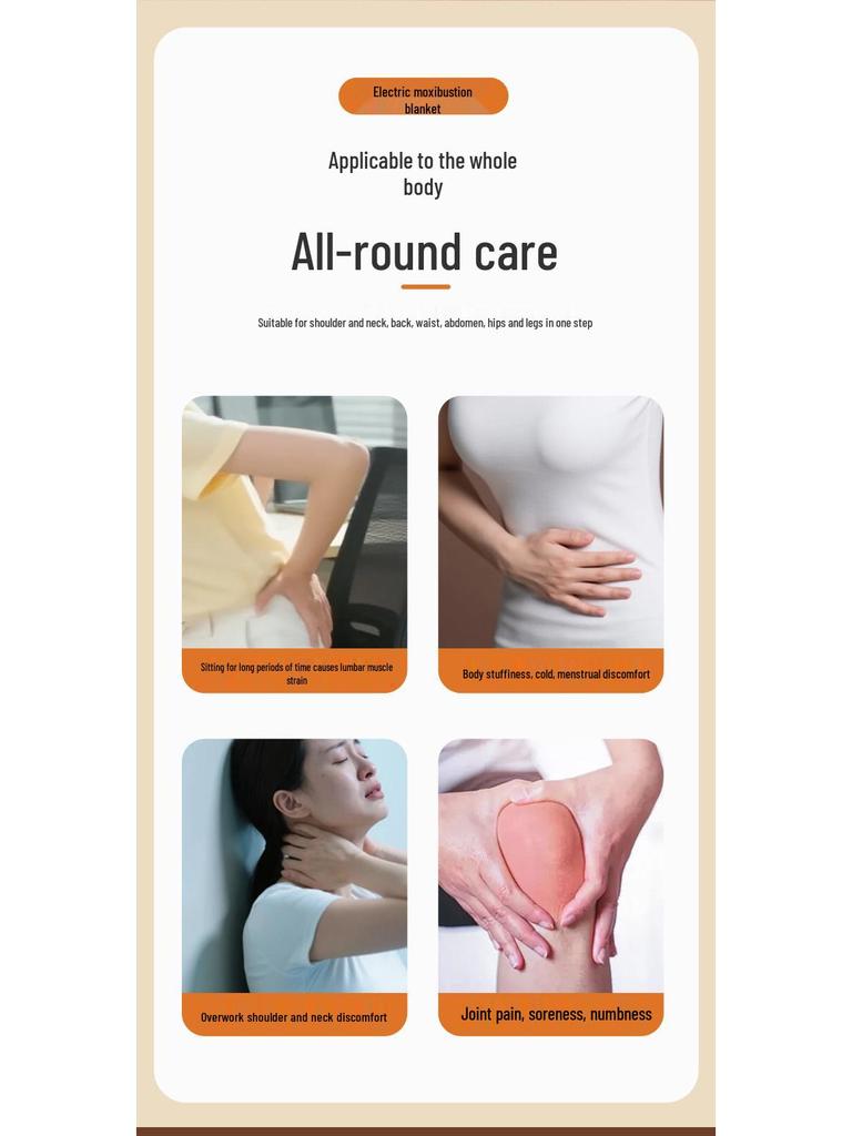 Pure Mugwort Electric Heating Blanket Mattress - High-End Whole Body Moxibustion Pad for Physiotherapy & Hot Compress